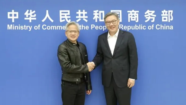 王文濤會見黃仁勛