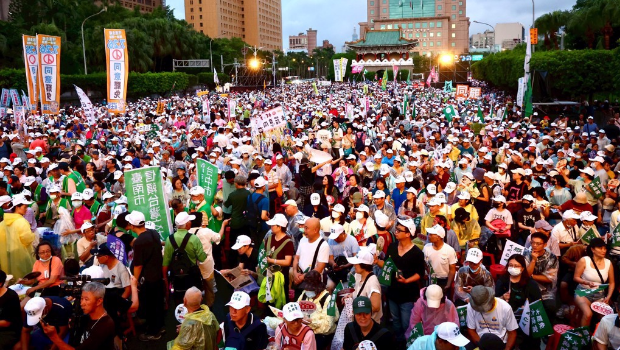 全臺罷免首波投票7月26日舉行，罷團24日于凱道集結活動。
