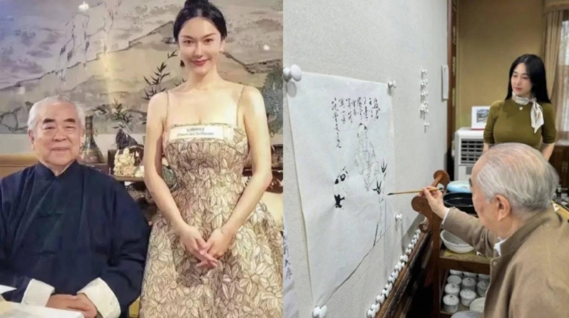 范曾傳被小50歲嫩妻卷走市值20億人民幣藏品。