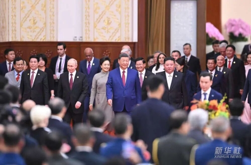 中共中央總書記、國家主席、中央軍委主席習近平出席招待會并發表重要講話