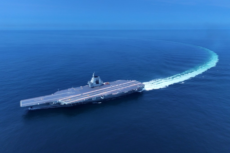 “福建艦”將配備電磁彈射系統。