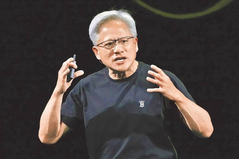 英偉達執行長黃仁勛。