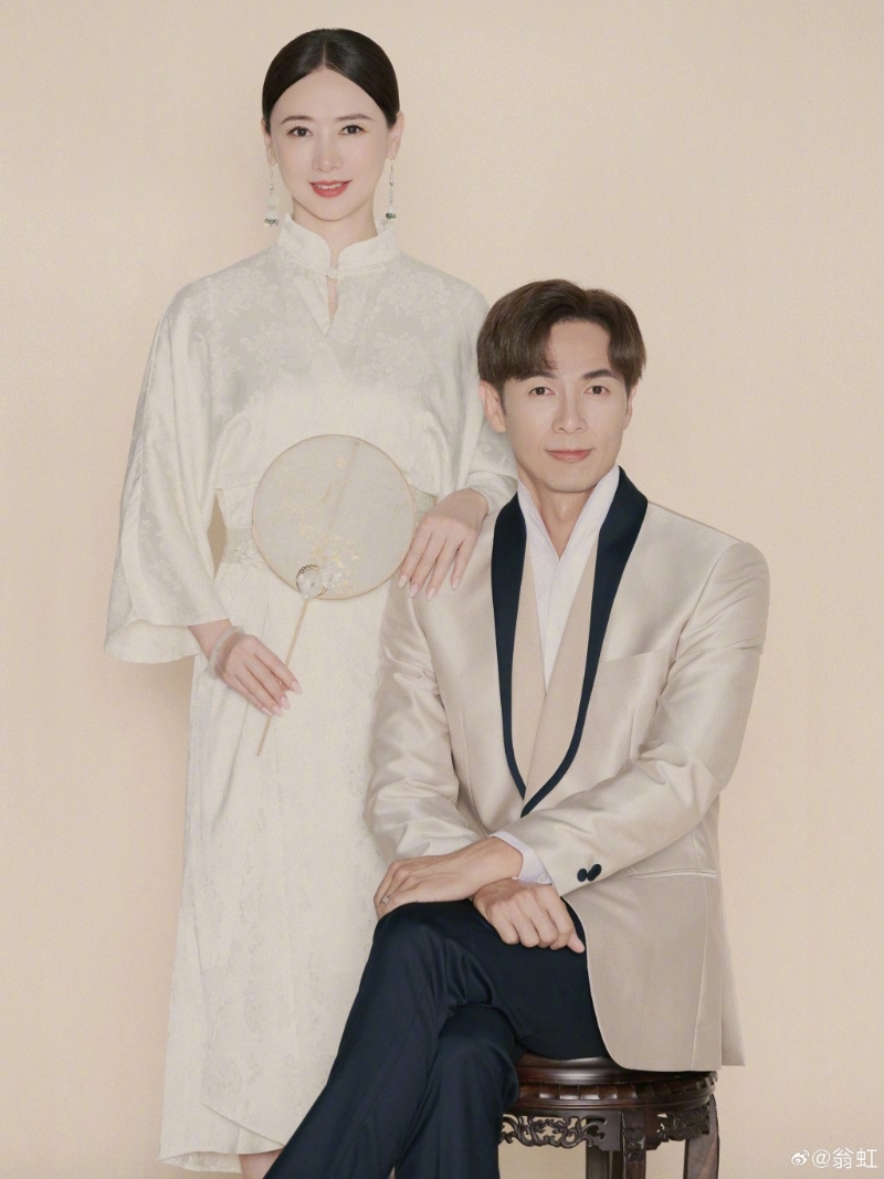 翁虹于2007年再婚，嫁百體健康科技集團擔任總裁劉冠廷。