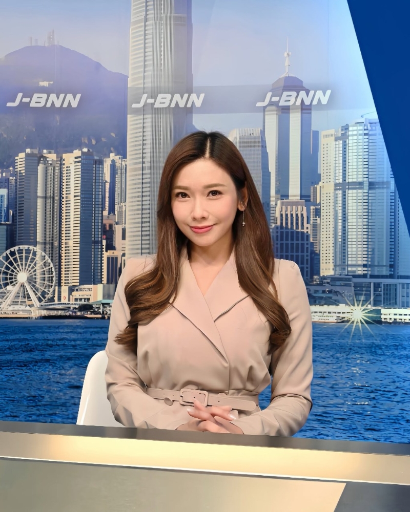 梁凱寧是前TVB新聞主播。