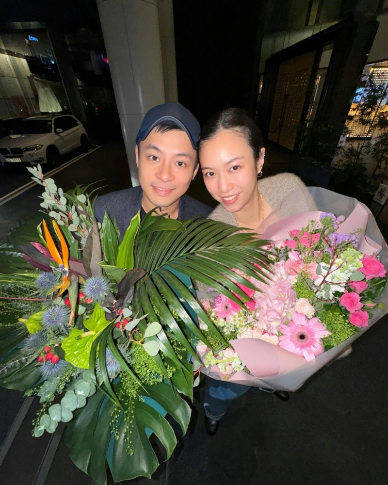 霍啟仁與女友拍拖多年。